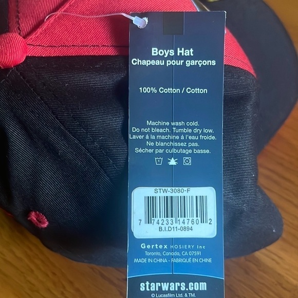 Anakin Skywalker Youth hat NWT - Picture 4 of 5